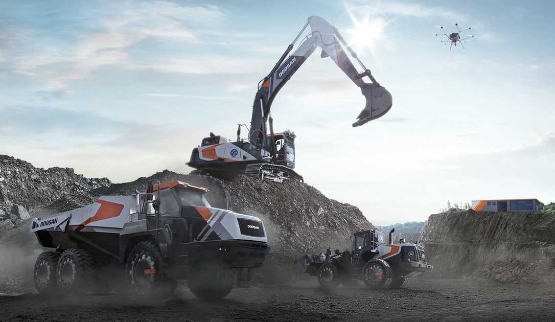 Doosan Smart Construction Xitecloud-Plattform für digitale Baustelle