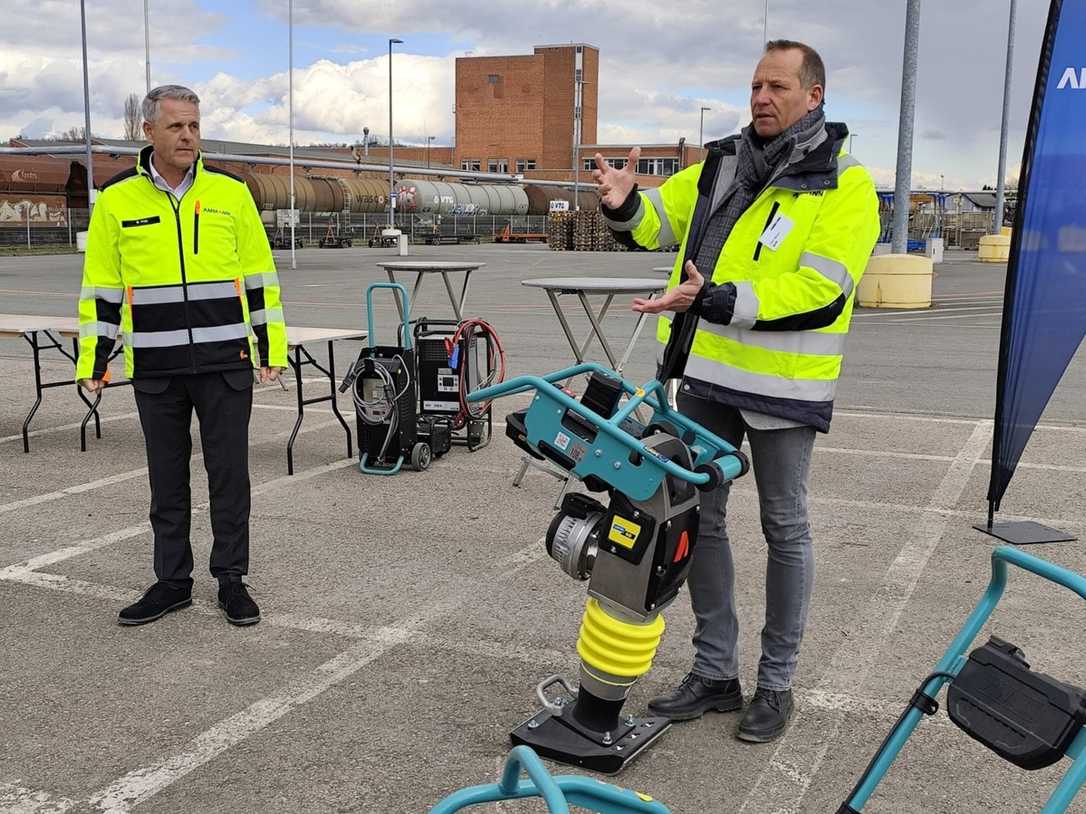 Ammann zeigt auf der bauma 2025 Elektro-Verdichtungstechnik und ABG-Fertiger Ammann zeigt auf der bauma 2025 Elektro-Verdichtungstechnik und ABG-Fertiger