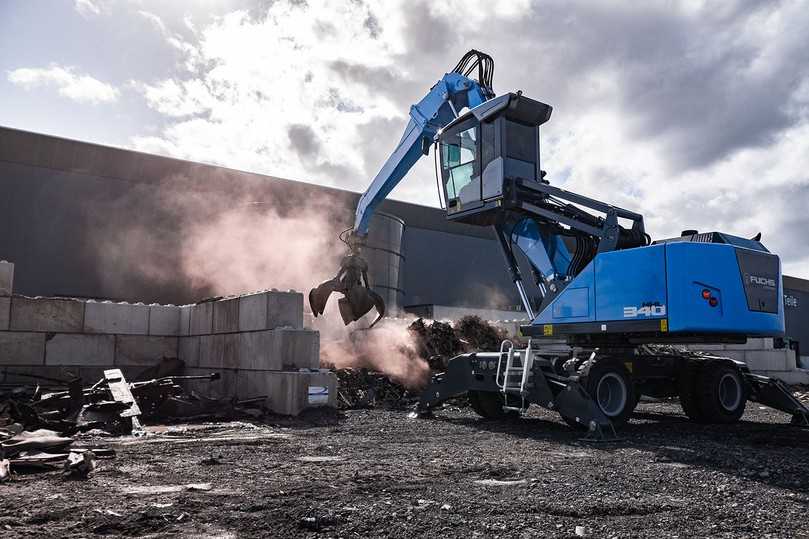 In der  Recycling- und Umschlag Area stehen die neuesten Maschinen und Prozesse zum Testen bereit. | Foto: Coreum