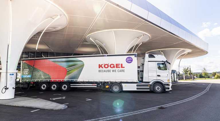 Kürzere Radstände für E-Lkw: Kögel entlastet Antriebsachsen