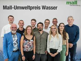 Mall-Umweltpreis Wasser für den Regenwasser-Nachwuchs