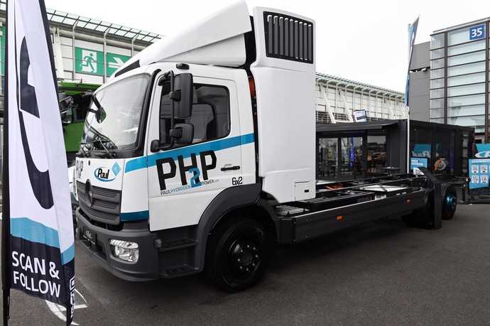 Paul PH2P 6x2 Fuel Cell-Fahrgestell | Foto: QUATEX