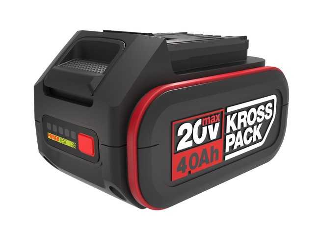 Das Krosspack Akku-System liefert mit 20-Volt die optimale Energie für den neuen Schlagschrauber und andere Akkuwerkzeuge von Kress. | Foto: Kress