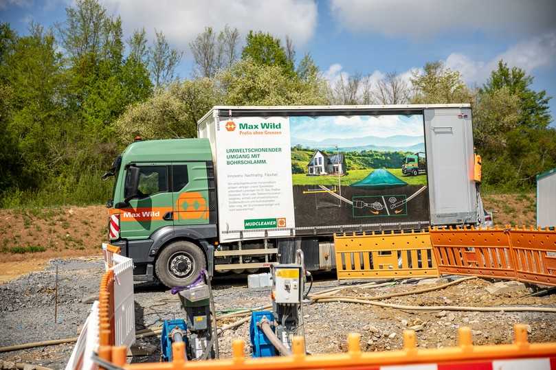 Der Mudcleaner Truck ist eine Recycling-Lösung für HDD-Projekte und Geothermiebohrungen. | Foto: Max Wild Der Mudcleaner Truck ist eine Recycling-Lösung für HDD-Projekte und Geothermiebohrungen. | Foto: Max Wild