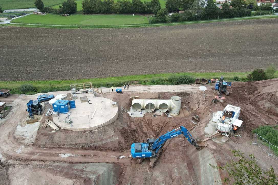 GFK-Komplettlösung für Pumpwerk und Regenüberlaufbecken