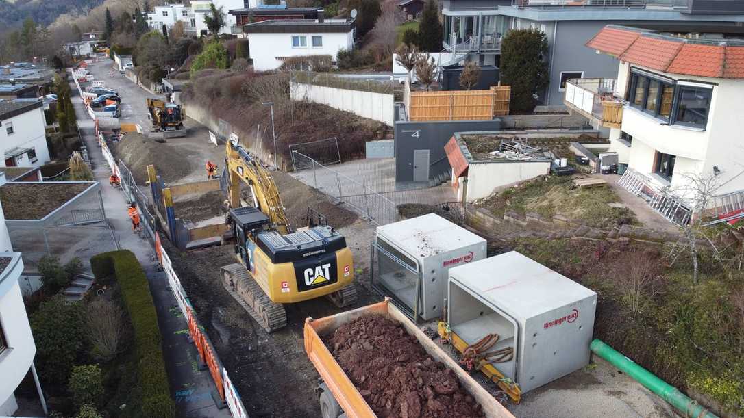Herrmann-Hesse-Bahn mit neuer Entwässerung in Calw-Heumaden