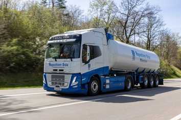 Augustiner setzt auf E-Power: Bier-Transport mit Volvo FM Electric