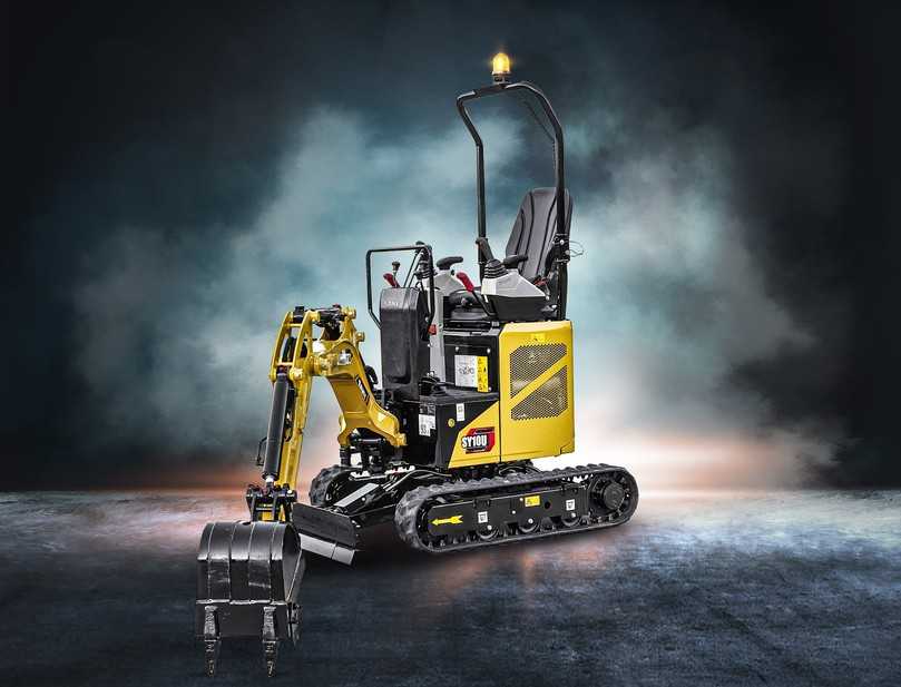 Sany's neuer Mikrobagger SY10U: Mit einer variablen Spurweite von nur 745 bis 1.100 Millimetern passt er sogar durch Standardtüren. | Foto: Sany Sany's neuer Mikrobagger SY10U: Mit einer variablen Spurweite von nur 745 bis 1.100 Millimetern passt er sogar durch Standardtüren. | Foto: Sany