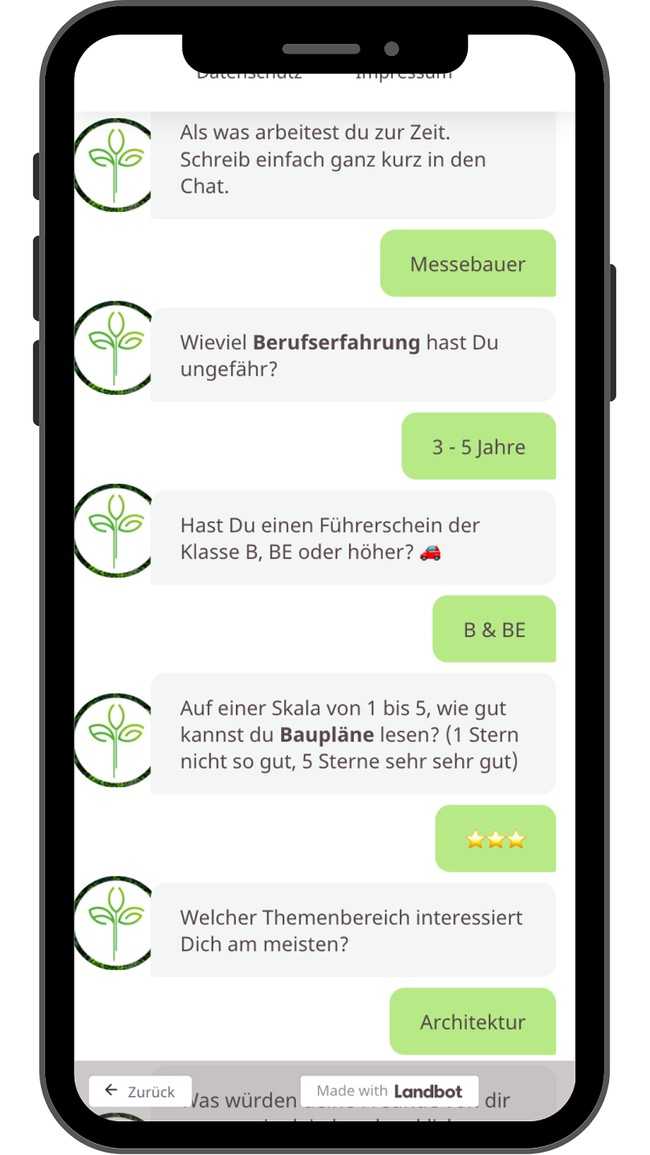 Chatbot als HR-Manager. | Foto: Dr. Christian Hüttich Consulting