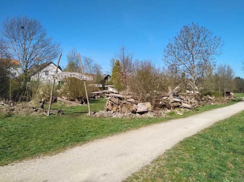 Totholzgarten Schwabach. | Foto: Stadt Stein