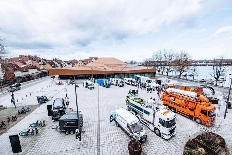 …und vor der Inselhalle Lindau. | Foto: Frederick Sams