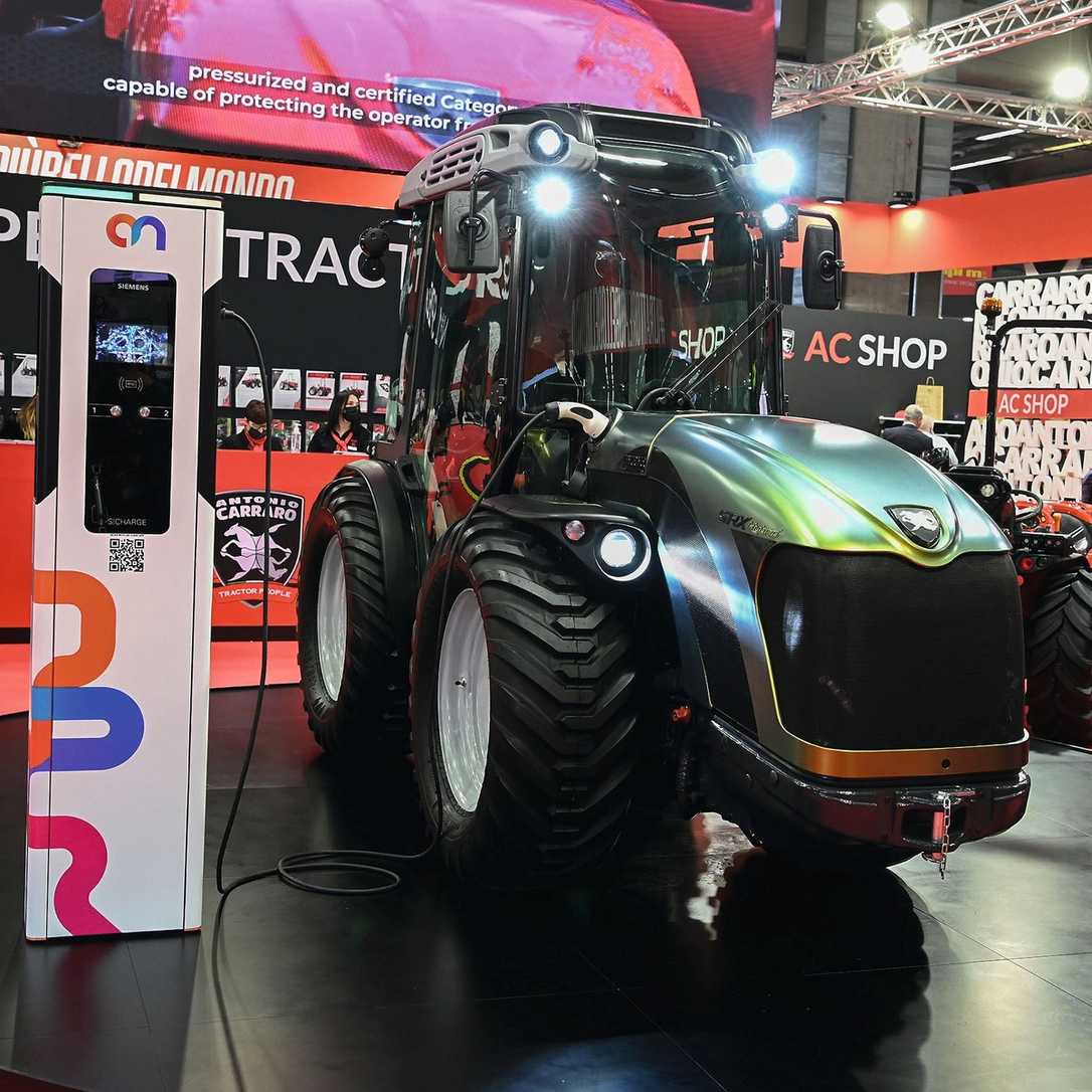 Kompakttraktor von Antonio Carraro: SRX Hybrid mit weniger Kraftstoffverbrauch