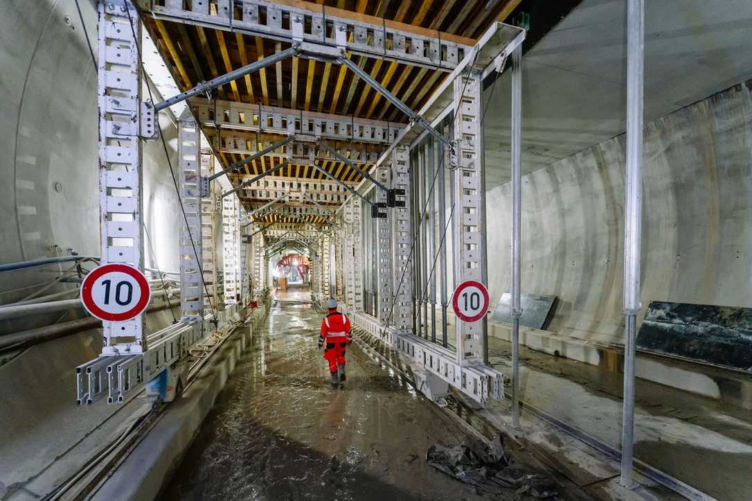 Stuttgart 21: Flughafen-Bahnhof entsteht mit modernster Schalungstechnik