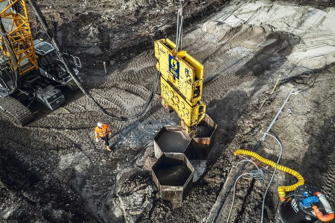 Bauer Resources Bodenaustausch für LCKW-Sanierung in Velten Brandenburg