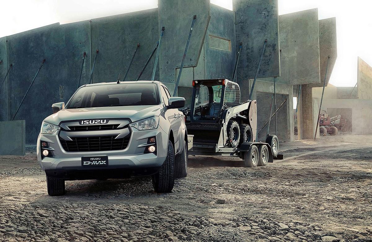 Der Isuzu D-Max: Dieser Pick-Up kann auch als Dreiseiten- und Hakenabrollkipper im Galabau punkten. | Foto: Isuzu