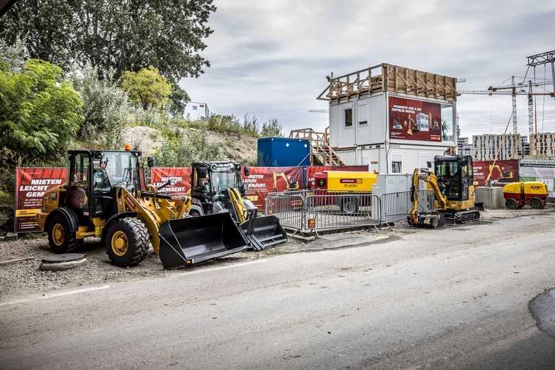 Bringt den Mietpark zum Kunden: Mit der App Rental+ von Zeppelin Rental kommen Bauunternehmen schneller an die benötigten Baumaschinen und Geräte. | Foto: Zeppelin Rental