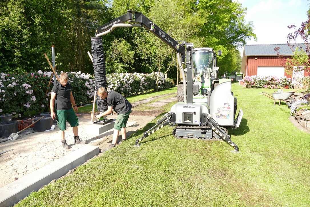 Die Pflasterhelfer von Optimas für den GaLabau