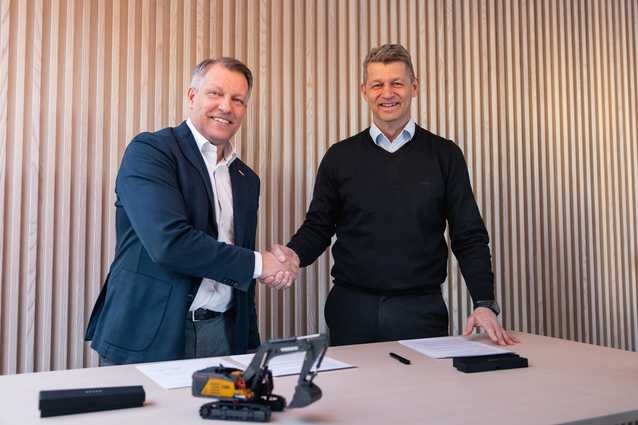 Volvo und Hitachi Energy planen die Baustelle als Gesamtsystem