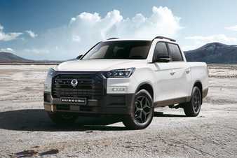 Der neue Pick-up KGM Musso Black geht an den Start