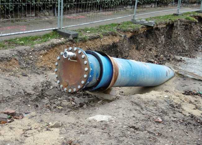Abb. 12: Rohrleitungsverschluss für Druckprüfung | Foto: VonRoll hydro (deutschland)