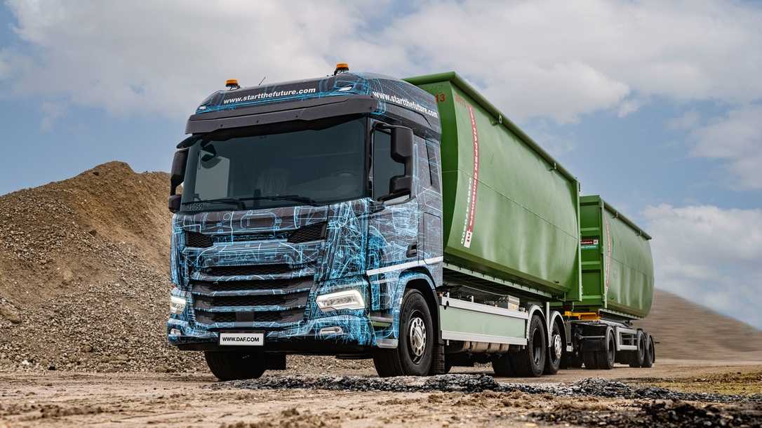 Neue Lkw von DAF Trucks im Feldtest