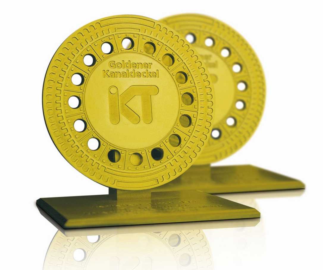 Goldener Kanaldeckel 2023: Jetzt bewerben!