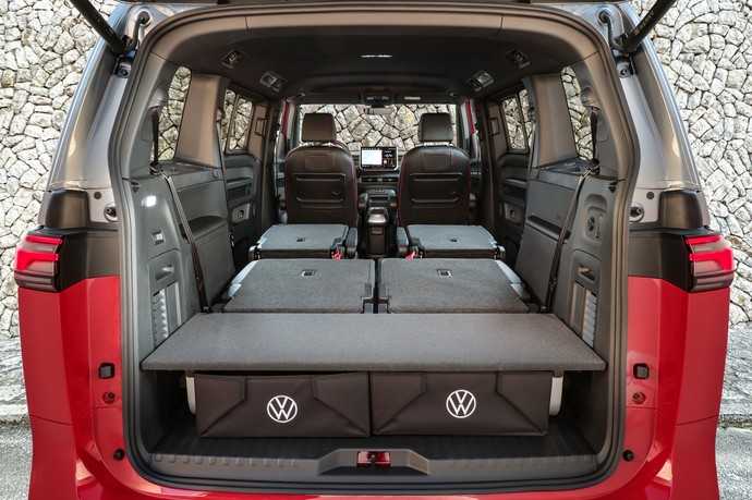 Der VW ID.Buzz GTX wird es nur als Kleinbus für bis zu sieben Personen geben. Eine GTX Cargo-Variante ist bislang nicht in Sicht. | Foto: BH
