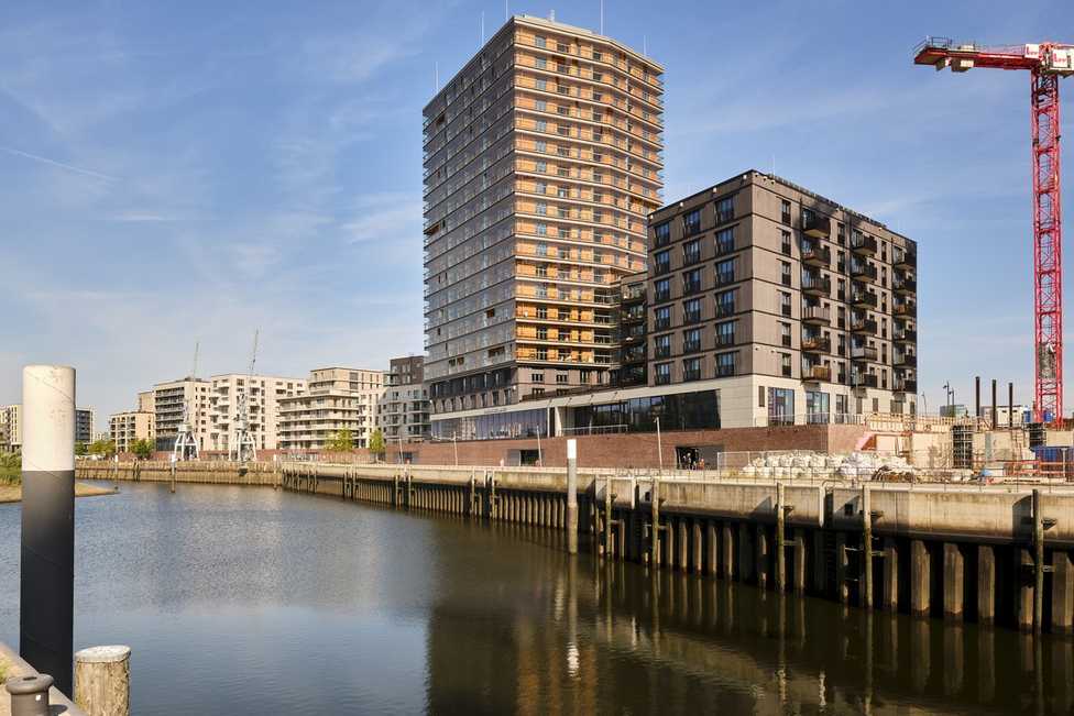 Roots Hamburg: Anschlüsse im Holzhybridbau mit Schöck-Bauteilen gelöst