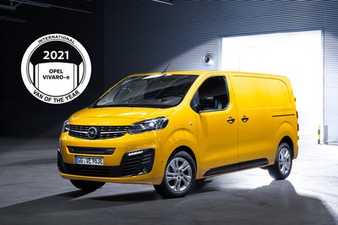 Opel Vivaro-e ist „Van of the Year 2021“