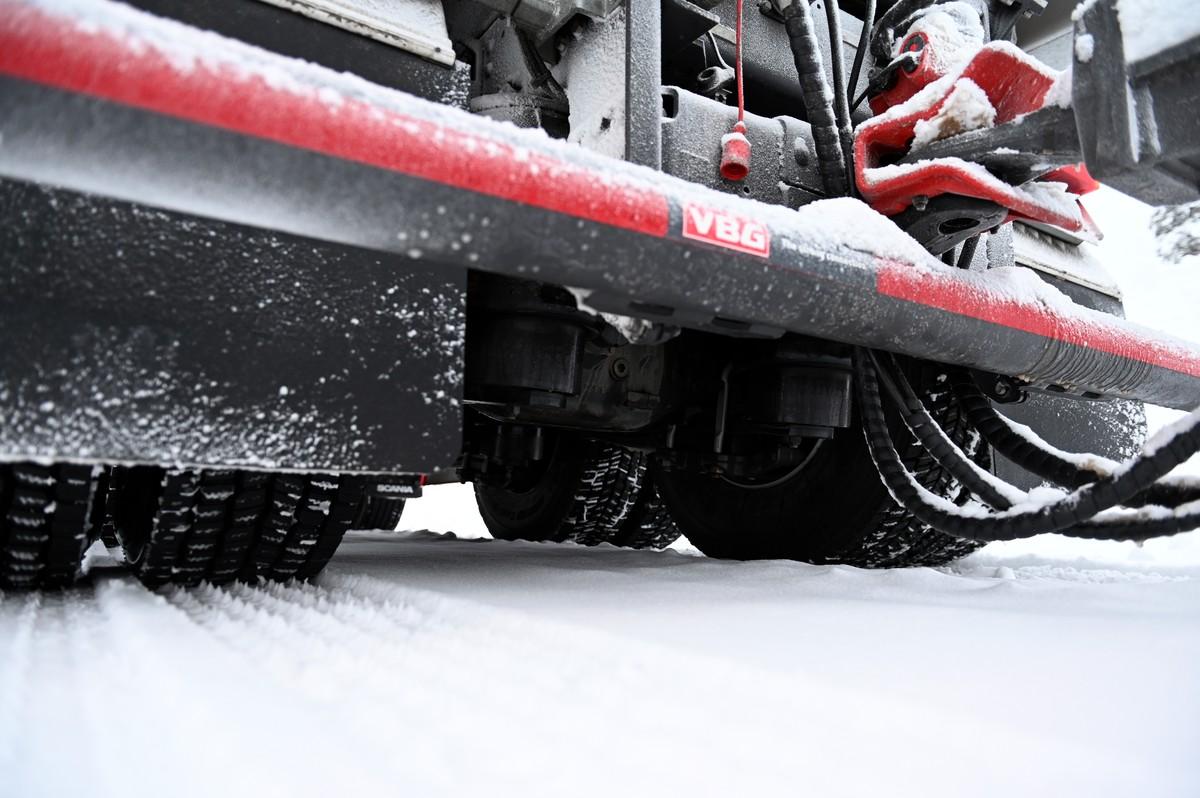 Zwei angetriebene Achsen sind bei den winterlichen Verhältnissen in Norwegen obligatorisch. | Foto: Quatex