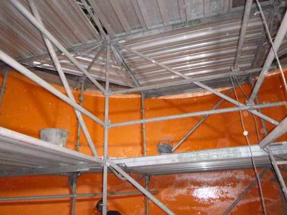 Polyurea-Beschichtung rettet korrodierten Stahlbehälter