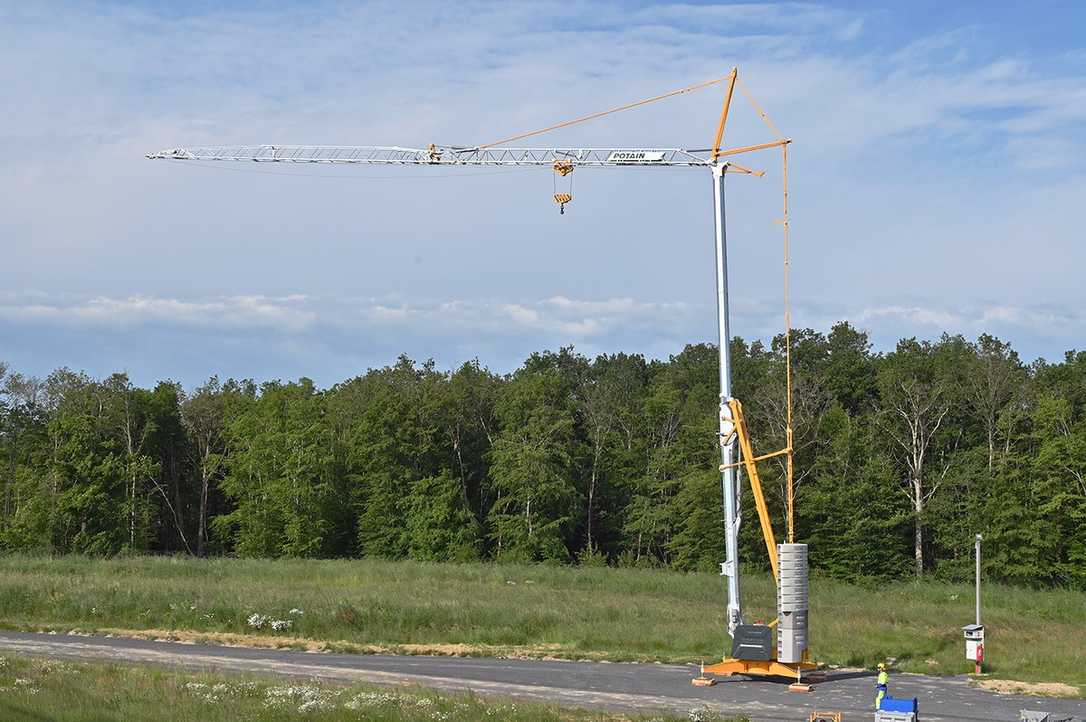 Krane: Potain eröffnet Evy-Baureihe mit neuem Selbstmontagekran