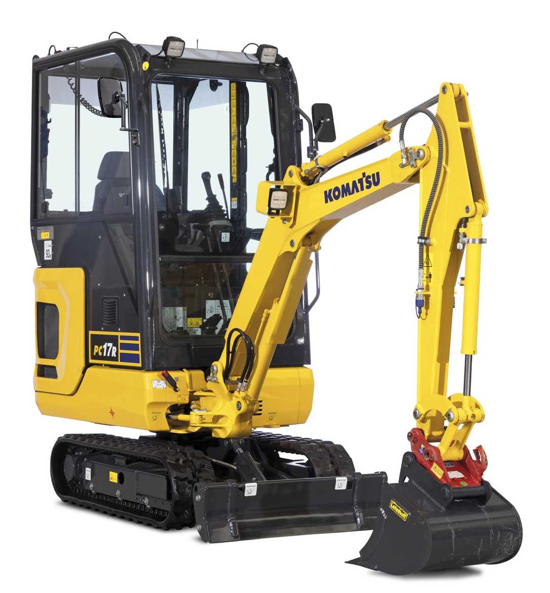 Komatsu bringt neue Minibagger auf den Markt