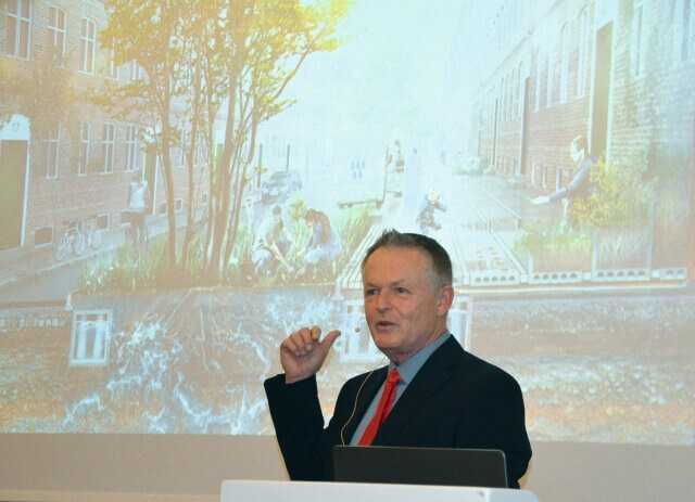 Markus Blaschke, Schulungsleiter der ACO Academy, sieht die Zukunft in der unterirdischen Speicherung von Regenwasser.