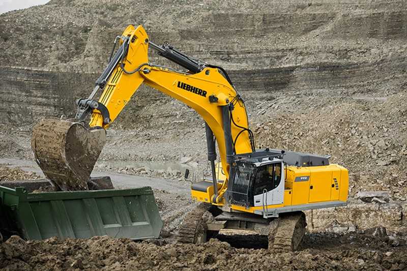 Liebherr Hydraulikbagger Miningbagger R 972, R 978 SME, R 992 und R 998 SME