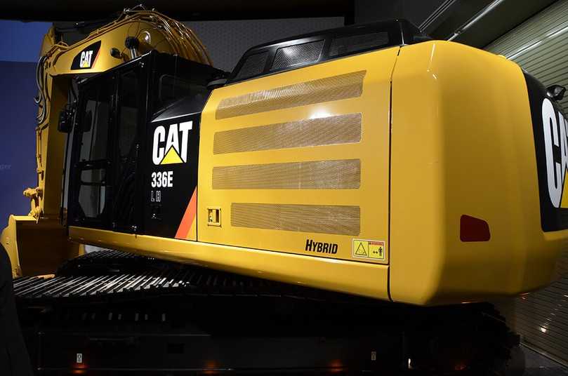 Caterpillar stellt Hybridbagger vor