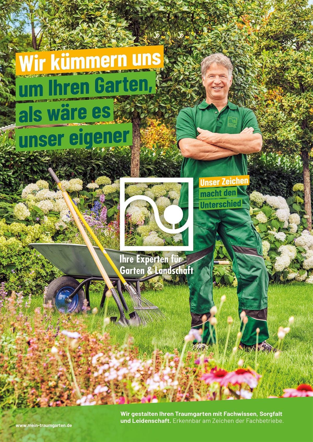 Die neue BGL-Kampagne rückt die Macher*innen des GaLaBau ins Zentrum der Aufmerksamkeit. | Foto: BGL