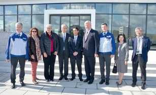 Komatsu eröffnet Technologiezentrum in Hannover
