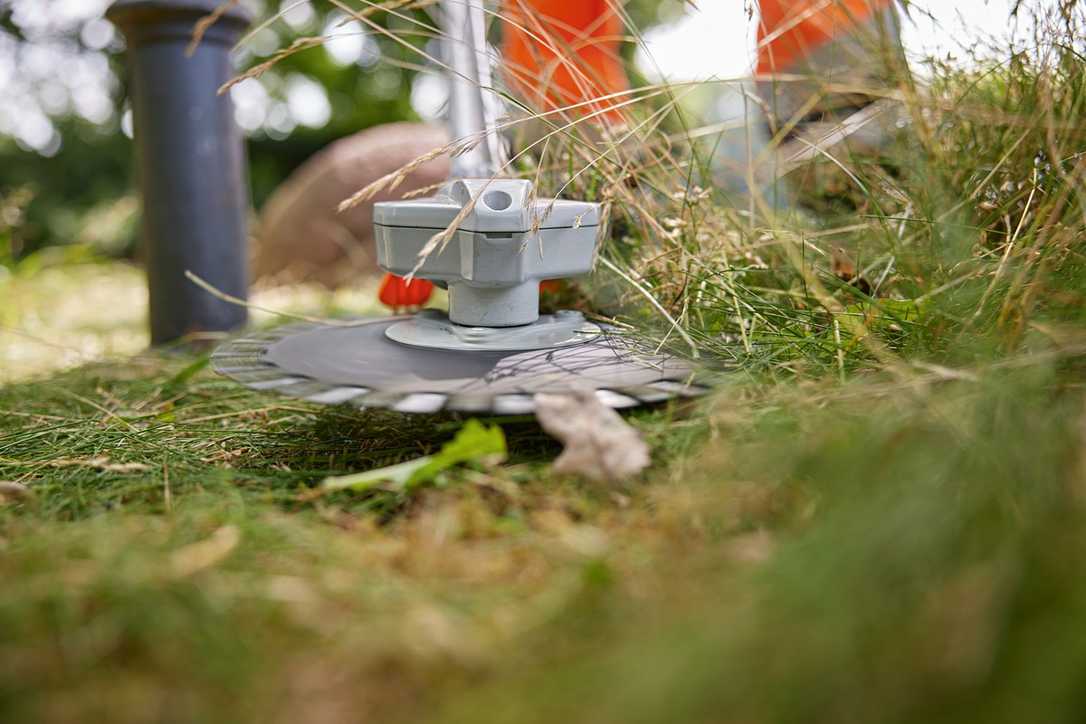 Stihl: Akku-Kreiselschere zur Wildkrautbekämpfung Stihl: Akku-Kreiselschere zur Wildkrautbekämpfung