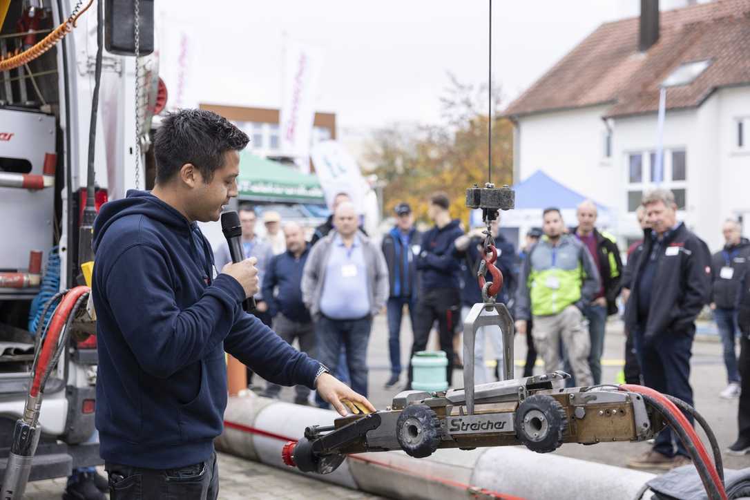 Anwendertreffen bei Streicher Kanalsysteme in Kressbronn