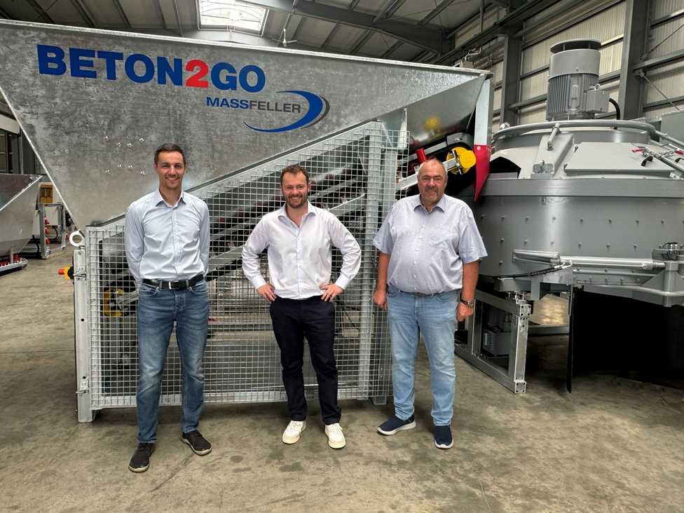 Massfeller Beton2Go GmbH feiert 15 Jahre Betontankstelle