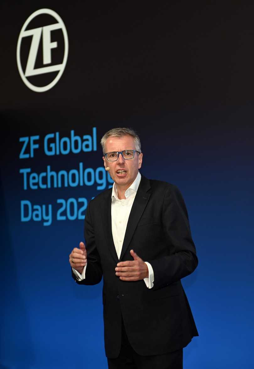 ZF-Vorstandsvorsitzender Dr. Holger Klein eröffnet den ZF Global Technology Day in Jeversen. | Foto: QUATEX