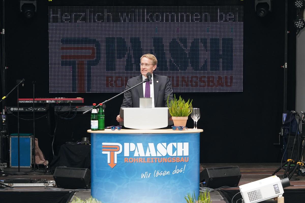 Ministerpräsident Daniel Günther: „Ein Leuchtturmprojekt in der Region.“ | Foto: Paasch