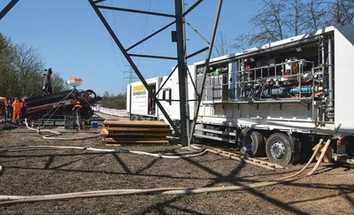 Feuertaufe für selbst gebaute Recyclinganlage