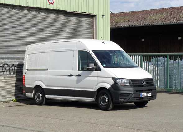 Nummer sicher: Der VW Crafter im GaLaBau-Test