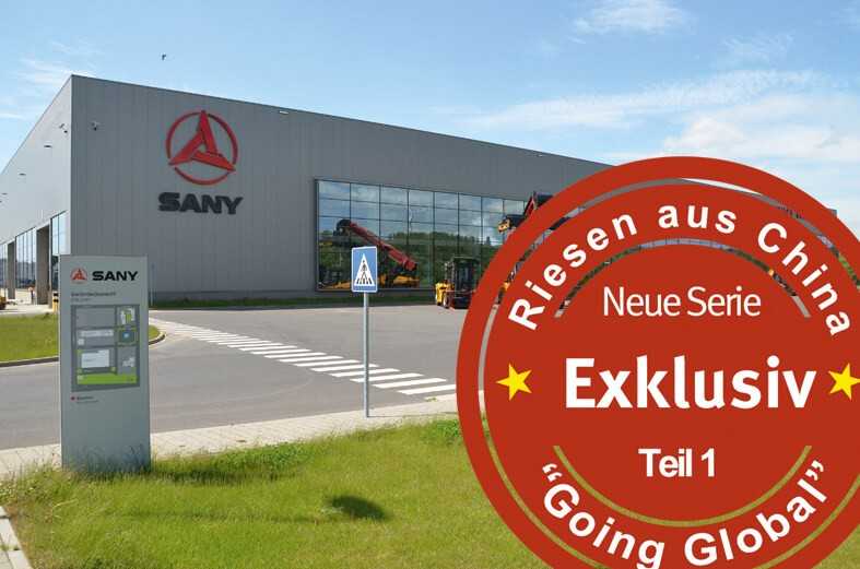 Neue Serie im bi-BauMagazin: Exklusiv im bi-BauMagazin: Sany – Aus China in die Welt