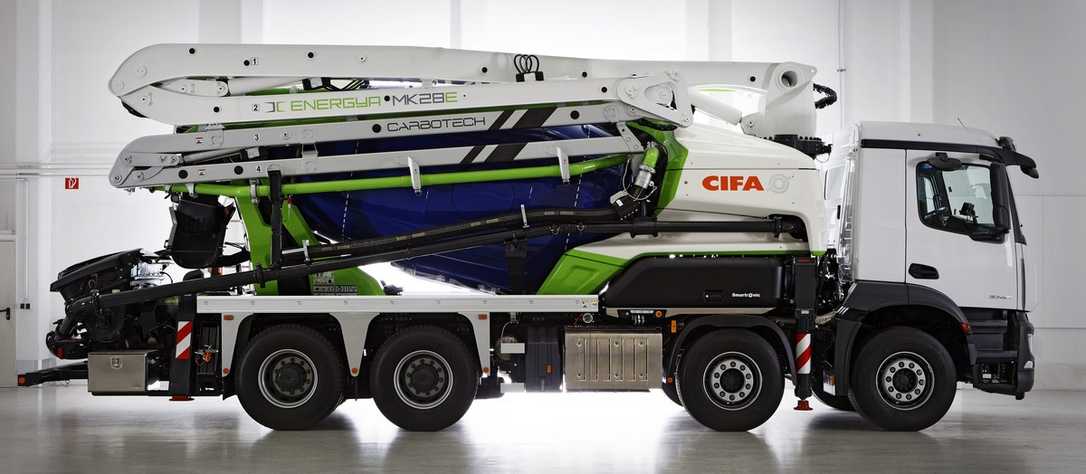 Bauma 2022: Cifa erweitert hybrid-elektrische Energya-Reihe