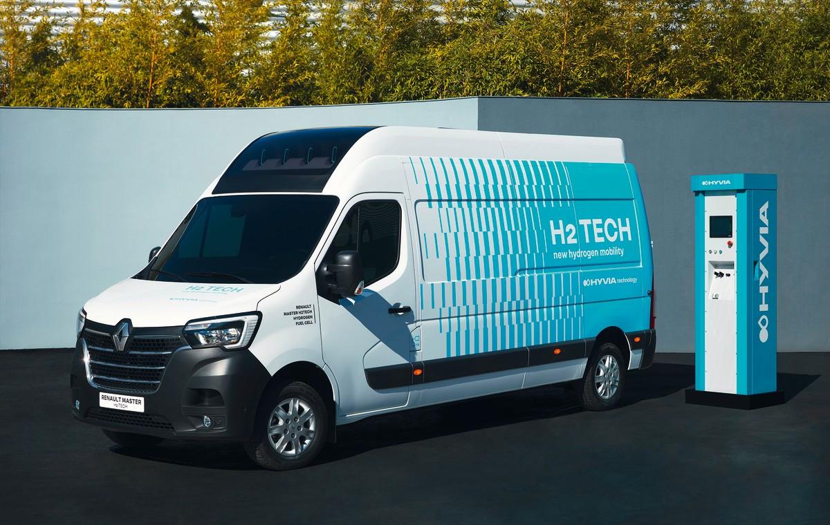 Im Jahr 2022 will Renault den Master H2 Tech mit Brennstoffzelle auf den Markt bringen. | Foto: Renault