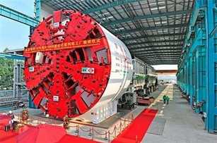 XXL-Tunnelbohrmaschinen im Jangtse-Delta