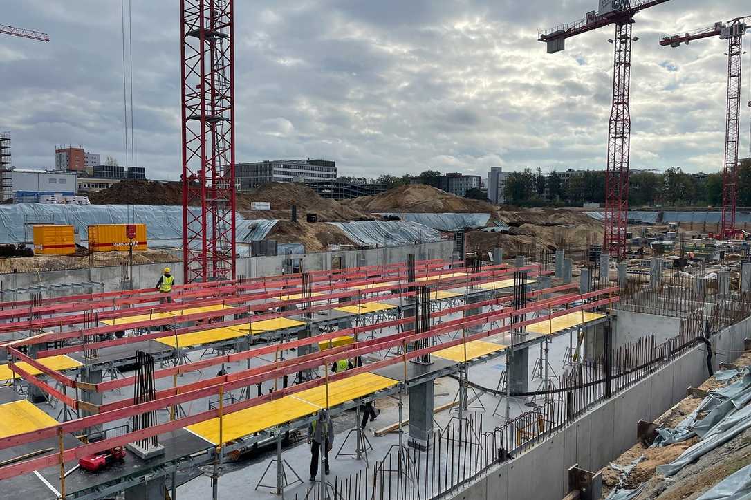 Schneller Baufortschritt im Stadtquartier Süd von Neu-Isenburg